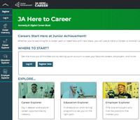 JA Here to Career image
